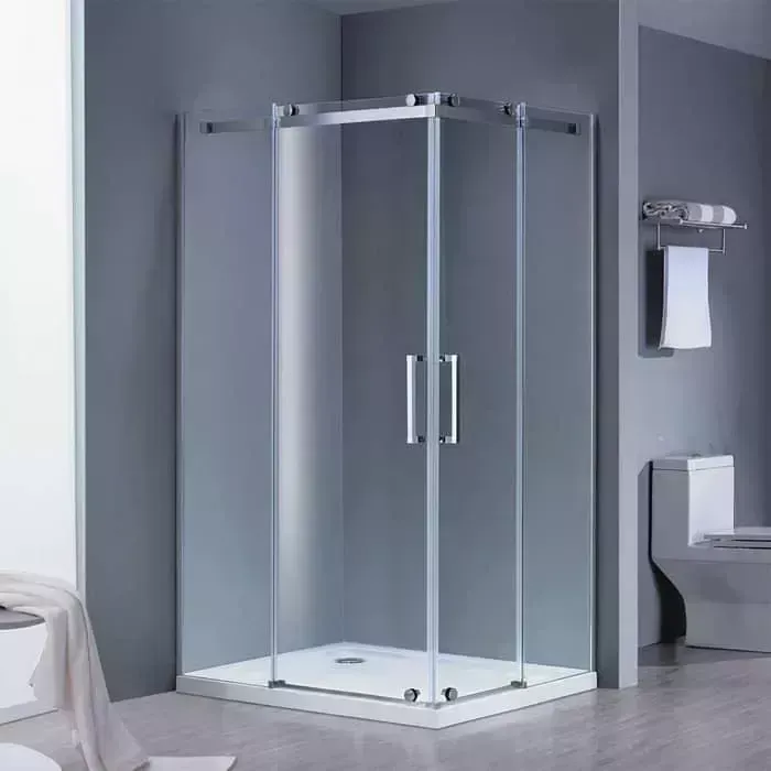 Душевой уголок GROSSMAN Cosmo 120х90 прозрачный, хром, левый (GR-1120L)