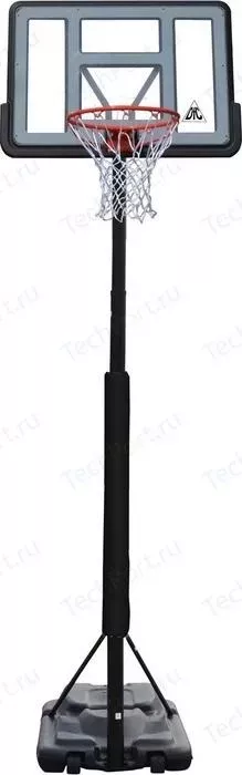 Баскетбольная мобильная стойка DFC STAND44PVC3 110x75 см с раздвижной регулировкой (STAND 4PVC3)