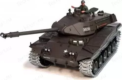 Радиоуправляемый танк Heng Long US M41A3 Bulldog Pro масштаб 1:16 2.4 G- 3839-1 PRO