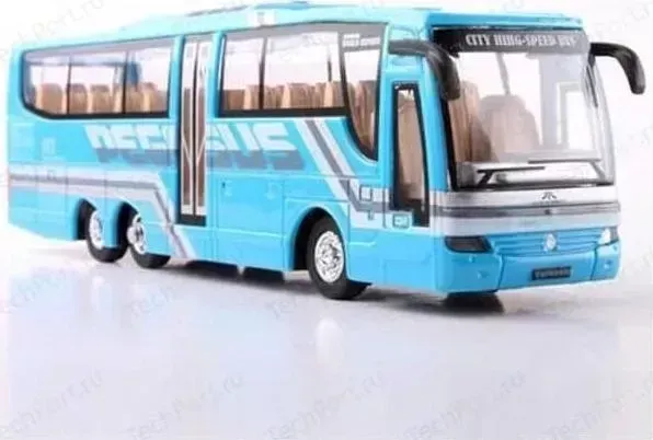 Радиоуправляемый автобус Shantou Gepai City Express Bus масштаб 1-76