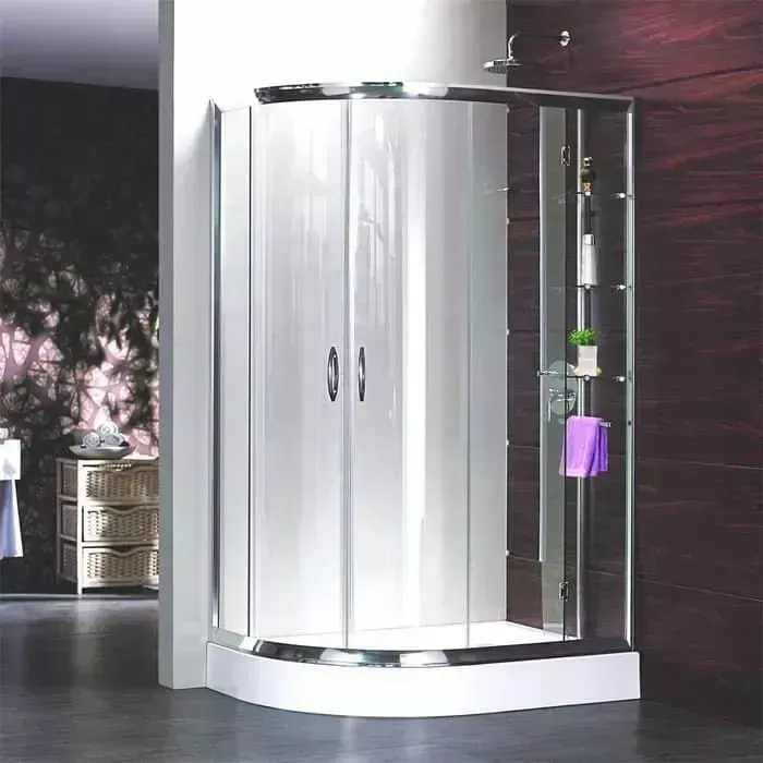 Душевой уголок GROSSMAN Classic 120х80 споддоном, прозрачный, хром, правый (GR-9120R)