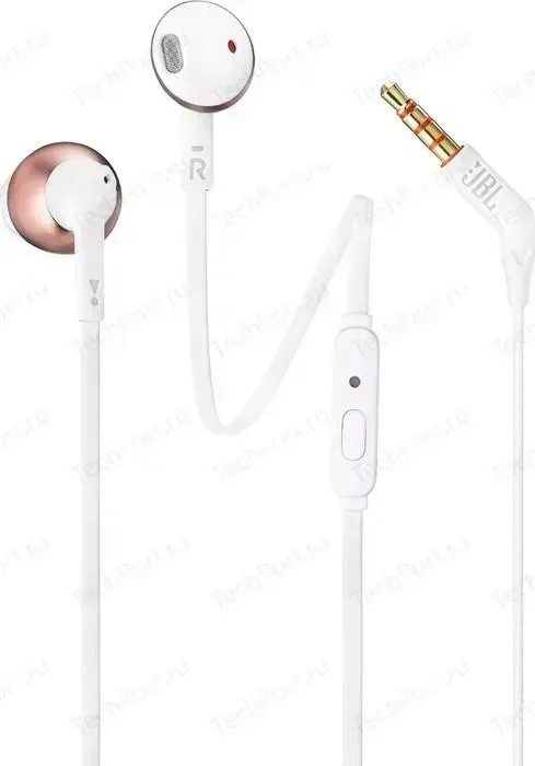 Наушники JBL T205 rose gold