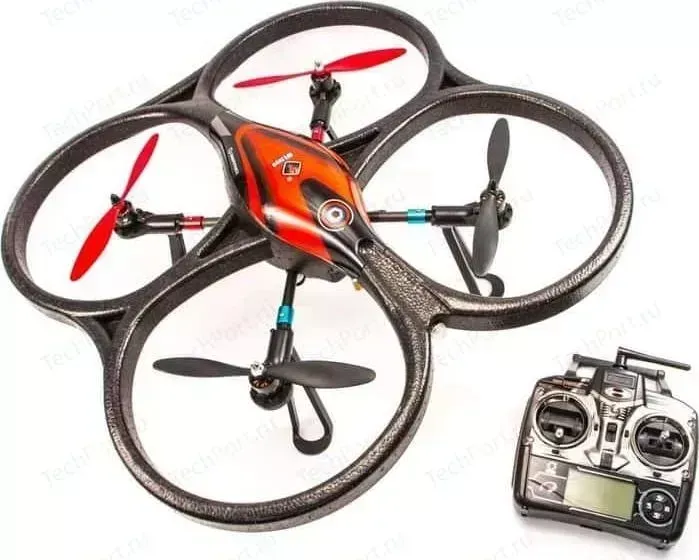 Радиоуправляемый квадрокоптер WL Toys V393 2.4G Quadcopter Brushless