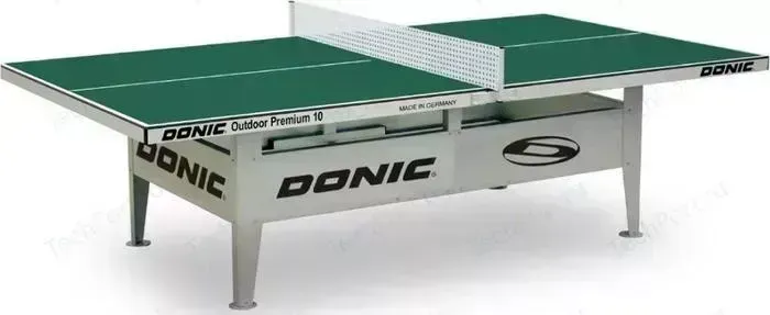 Стол DONIC теннисный Outdoor Premium 10 (зеленый)