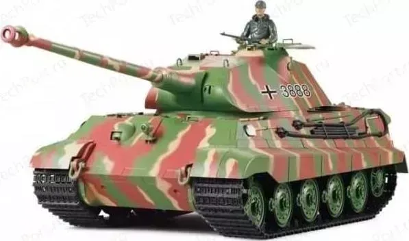 Радиоуправляемый танк Heng Long German King Tiger 1 Henschel масштаб 1:16 27Mhz
