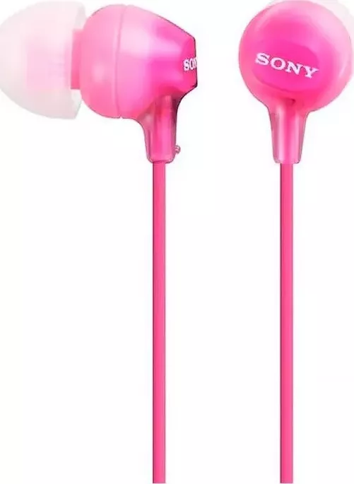 Наушники SONY MDR-EX15LP pink