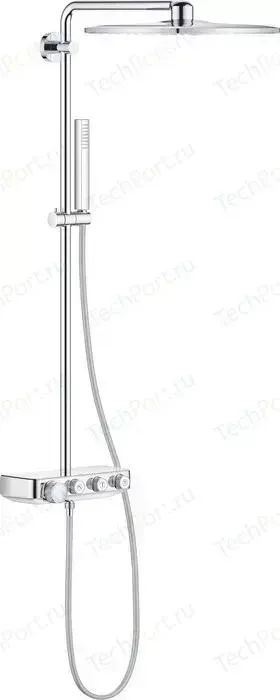 Душевая система Grohe Euphoria SmartControl 310 DUO Cube с термостатом , полочка, 3 кнопки управления (26508000)