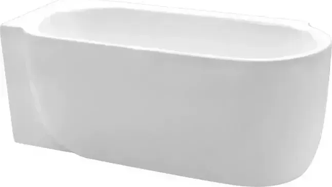 Акриловая ванна BELBANGO 170x75 левая, слив-перелив, золото (BB11-1700-L-ORO)