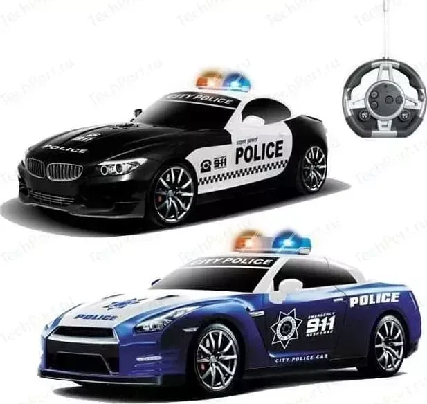 Радиоуправляемый конструктор * автомобили BMW и Nissan Полиция