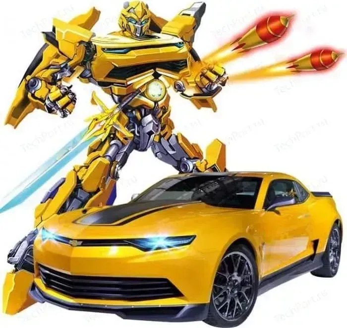 Радиоуправляемый трансформер MZ Model Chevrolet Camaro 1:14 - pf