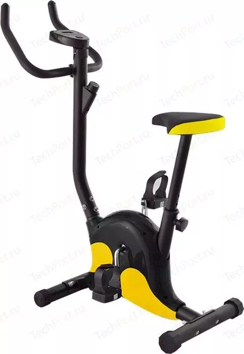 Велотренажер DFC B8012 черно - желтый