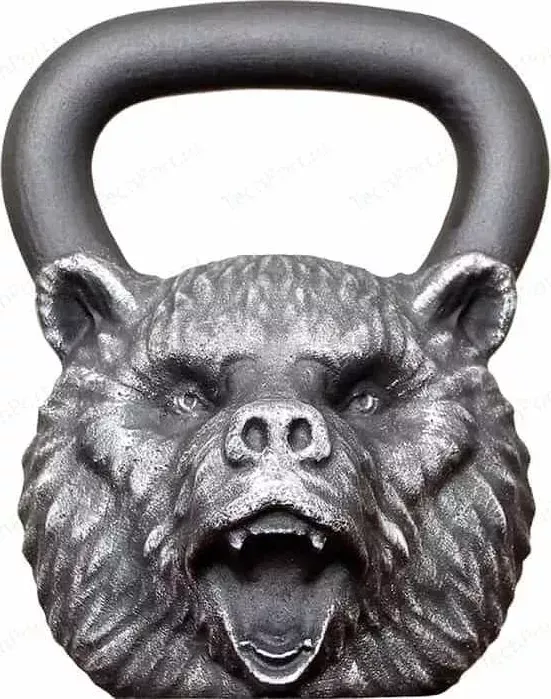 Гиря Iron Head Медведь 16,0 кг
