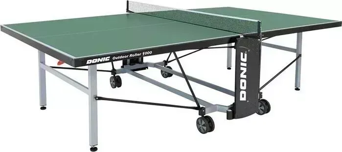Теннисный стол Donic-Schildkrot Outdoor Roller 1000 зеленый (230291-G)