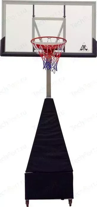 Баскетбольная мобильная стойка DFC STAND50SG 127x80CM поликарбонат