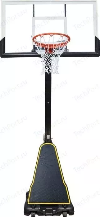 Баскетбольная мобильная стойка DFC STAND54G 136x80 см (стекло)