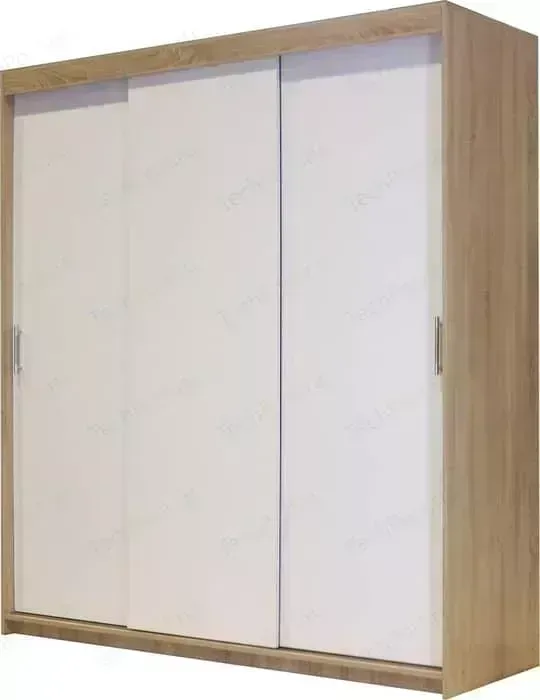 Шкаф-купе Шарм-Дизайн Уют 180x60x200 дуб сонома + белый