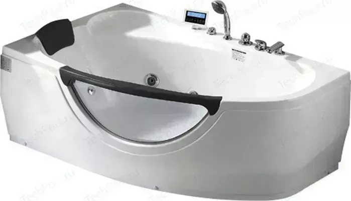 Акриловая ванна GEMY 161x96 с гидромассажем (G9046 K L)
