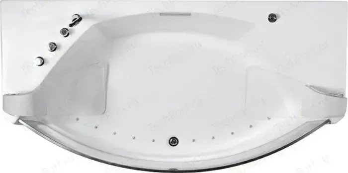 Акриловая ванна GEMY 200x105 с аэромассажем (G9079)