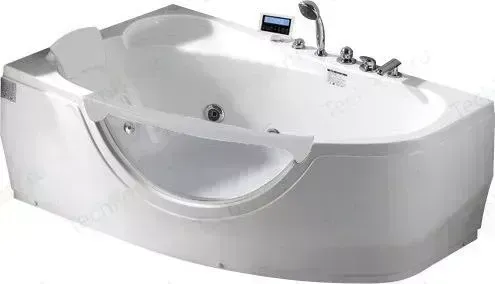 Акриловая ванна GEMY 171x99 с гидромассажем (G9046 II K L)