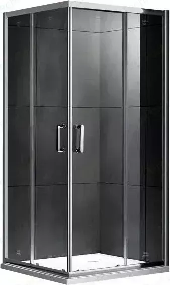 Душевой уголок GEMY Victoria 90x90 профиль хром, стекло прозрачное (S30172)