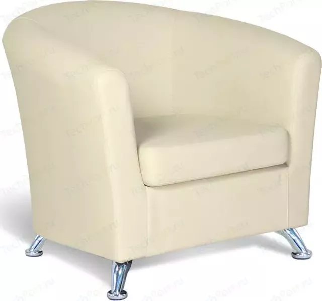 Кресло Шарм-Дизайн Евро экокожа бежевый