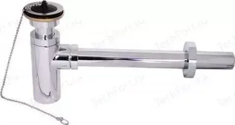 Сифон для раковины KAISER с выпуском, хром (958Z)