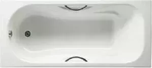 Чугунная ванна ROCA Malibu 150x75 antislip с отверстиями для ручек (A2315G000R)