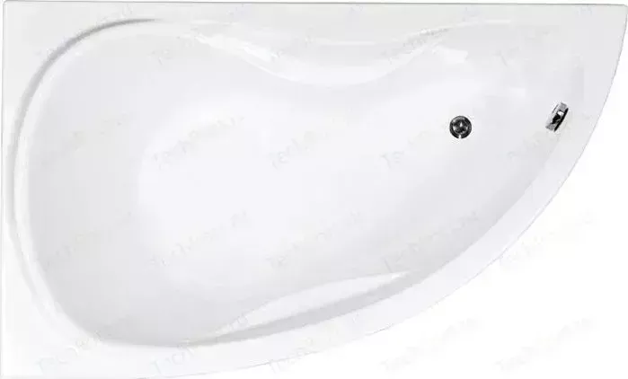 Акриловая ванна AQUANET Maldiva 150x90 L левая, с каркасом и панелью (205519, 171008)
