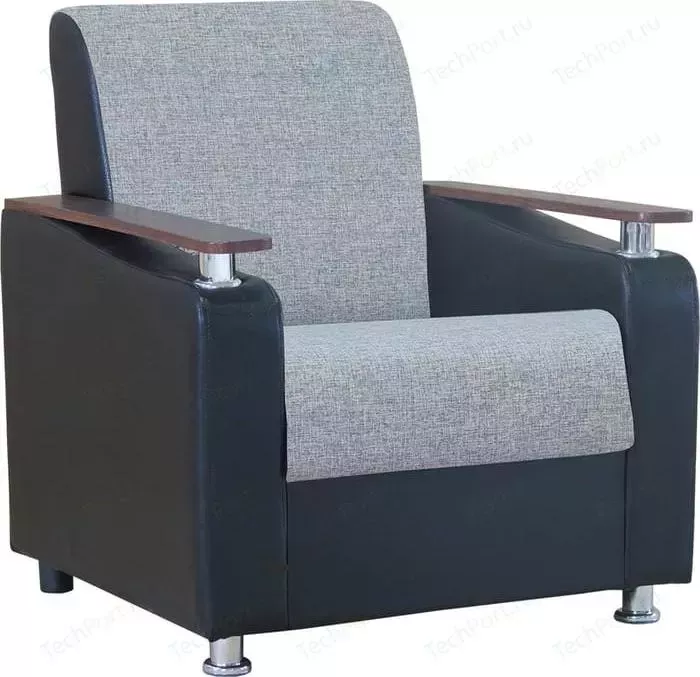Кресло Шарм-Дизайн Мелодия ДП №1 шенилл серый