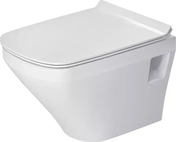 Унитаз подвесной Duravit Durastyle Compact укороченный, с сиденьем микролифт (2539090000, 0063790000)