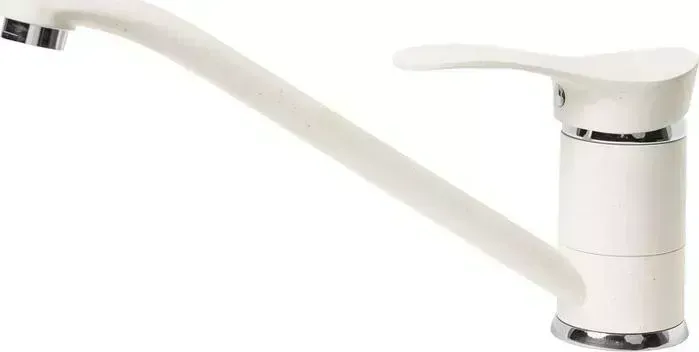 Смеситель для кухни AquaGranitEx белый (C-1040 (331))