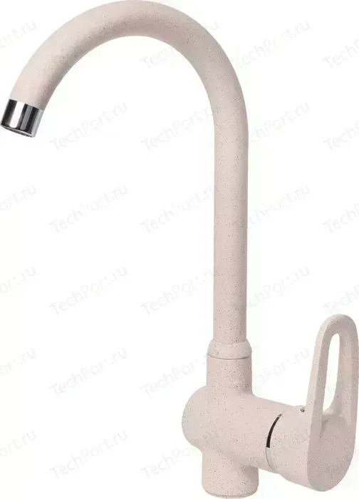 Смеситель для кухни AquaGranitEx светло-розовый (C-5035 (311))