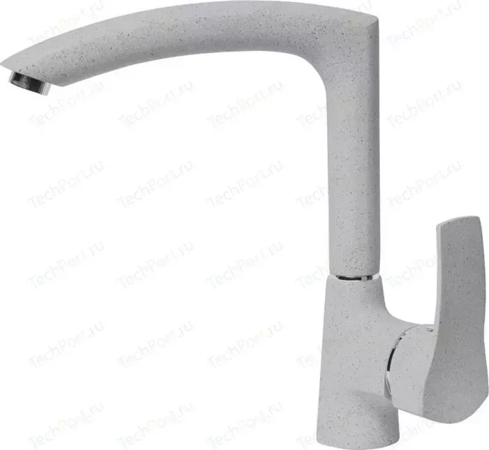 Смеситель для кухни AquaGranitEx серый (C-7040 (310))
