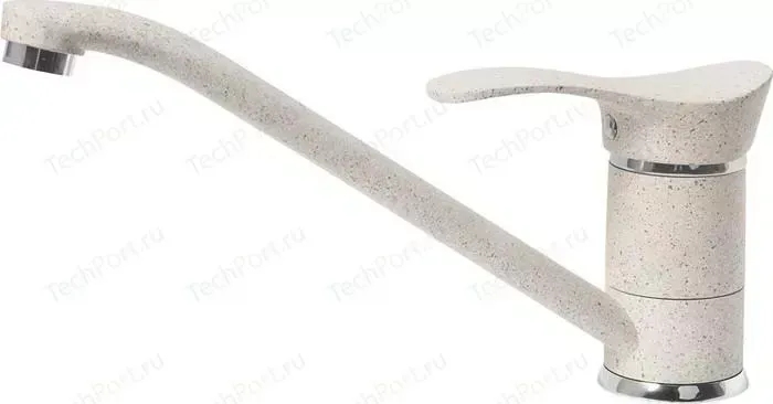 Смеситель для кухни AquaGranitEx C-1040 (328) бежевый