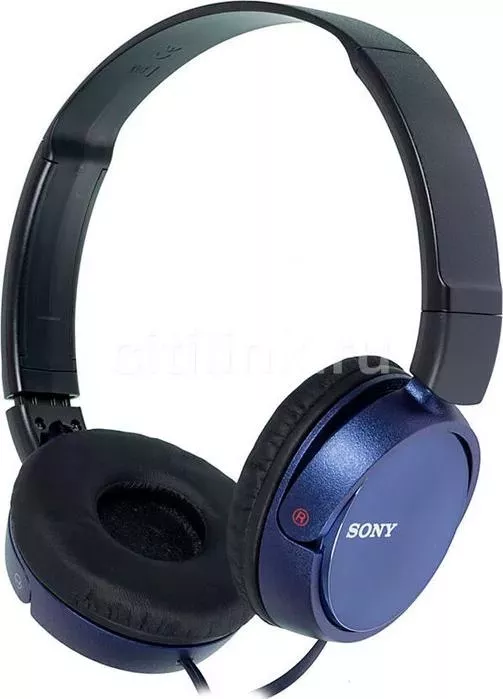 Наушники SONY MDR-ZX310 blue