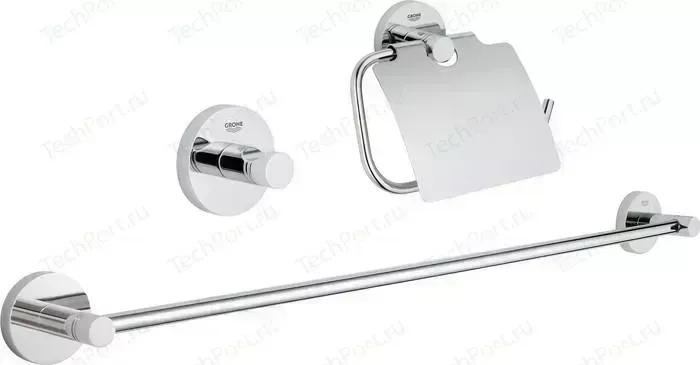 Набор аксессуаров для ванной Grohe Essentials 3 предмета (40775001)