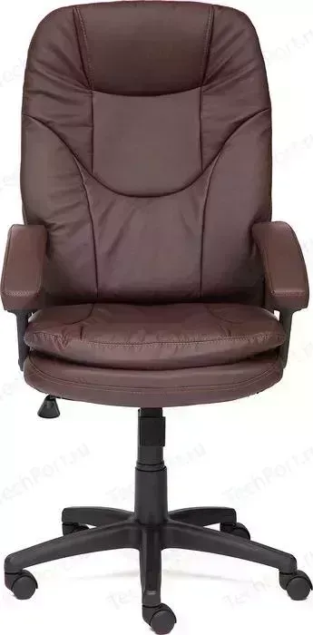 Кресло офисное TetChair COMFORT LT кож/зам коричневый 36-36