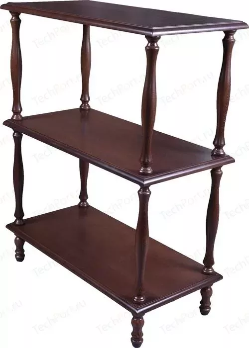 Этажерка Мебелик П 9 средне-коричневый