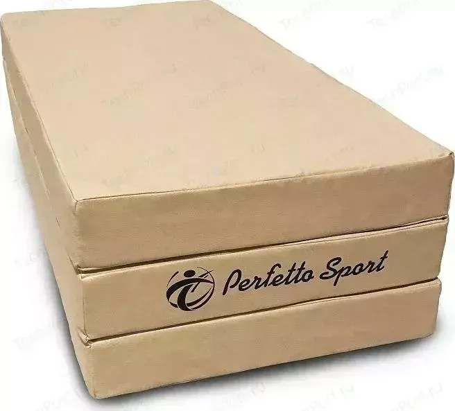 Мат PERFETTO SPORT № 4 (100 х 150 х 10) складной бежевый (1567)