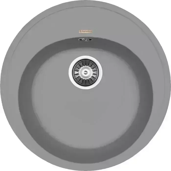 Мойка кухонная FLORENTINA Лотос D510 грей FSm (20.290.В0510.305)