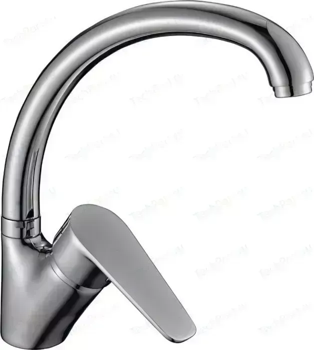 Смеситель для кухни Decoroom с высоким повортным изливом (DR69021)