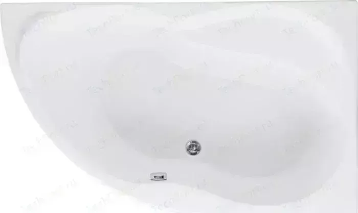 Акриловая ванна AQUANET Graciosa 150x90 R с каркасом (175948)