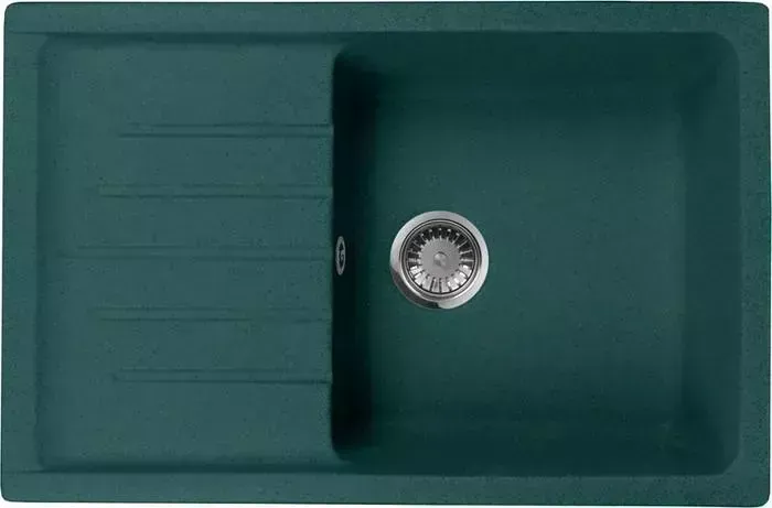 Мойка кухонная AquaGranitEx M-27 745x490 зеленый (M-27 (305))