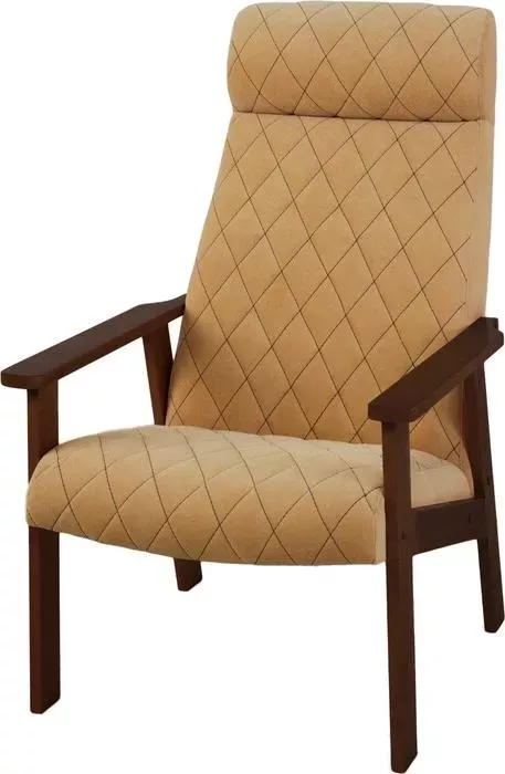 Кресло Вилора с прострочкой тон № 2 bolero silk bone