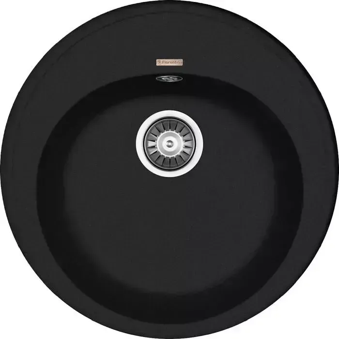 Мойка кухонная FLORENTINA Лотос D510 антрацит FSm (20.290.В0510.302)