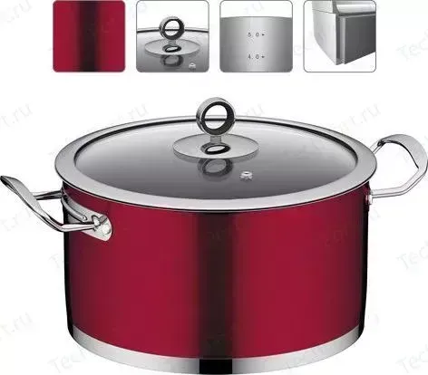 Кастрюля Nadoba 5.8 л Cervena (726511)