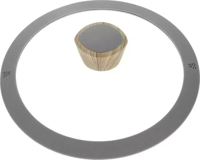 Крышка Nadoba с силиконовым ободком d 20 см Mineralica (751215)