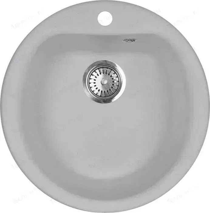 Мойка кухонная AquaGranitEx М-07 495х495 серый (М-07 310)