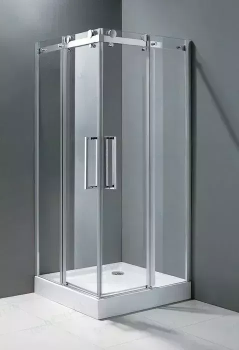 Душевой уголок CEZARES STYLUS-O-M-A-2-90-C-Cr профиль хром, стекло прозрачное