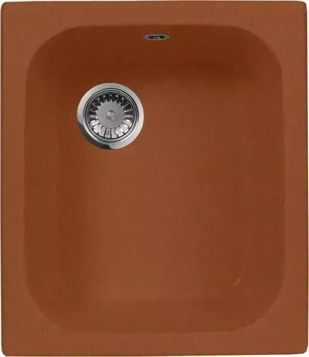 Мойка кухонная AquaGranitEx M-17 430х500 терракот (M-17 307)